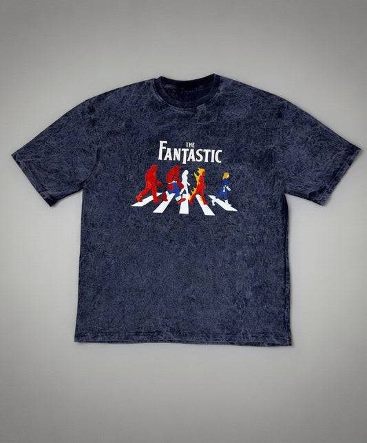 Fantastic Heroes Graphic Tee – Retro Comic Streetwear T-Shirt